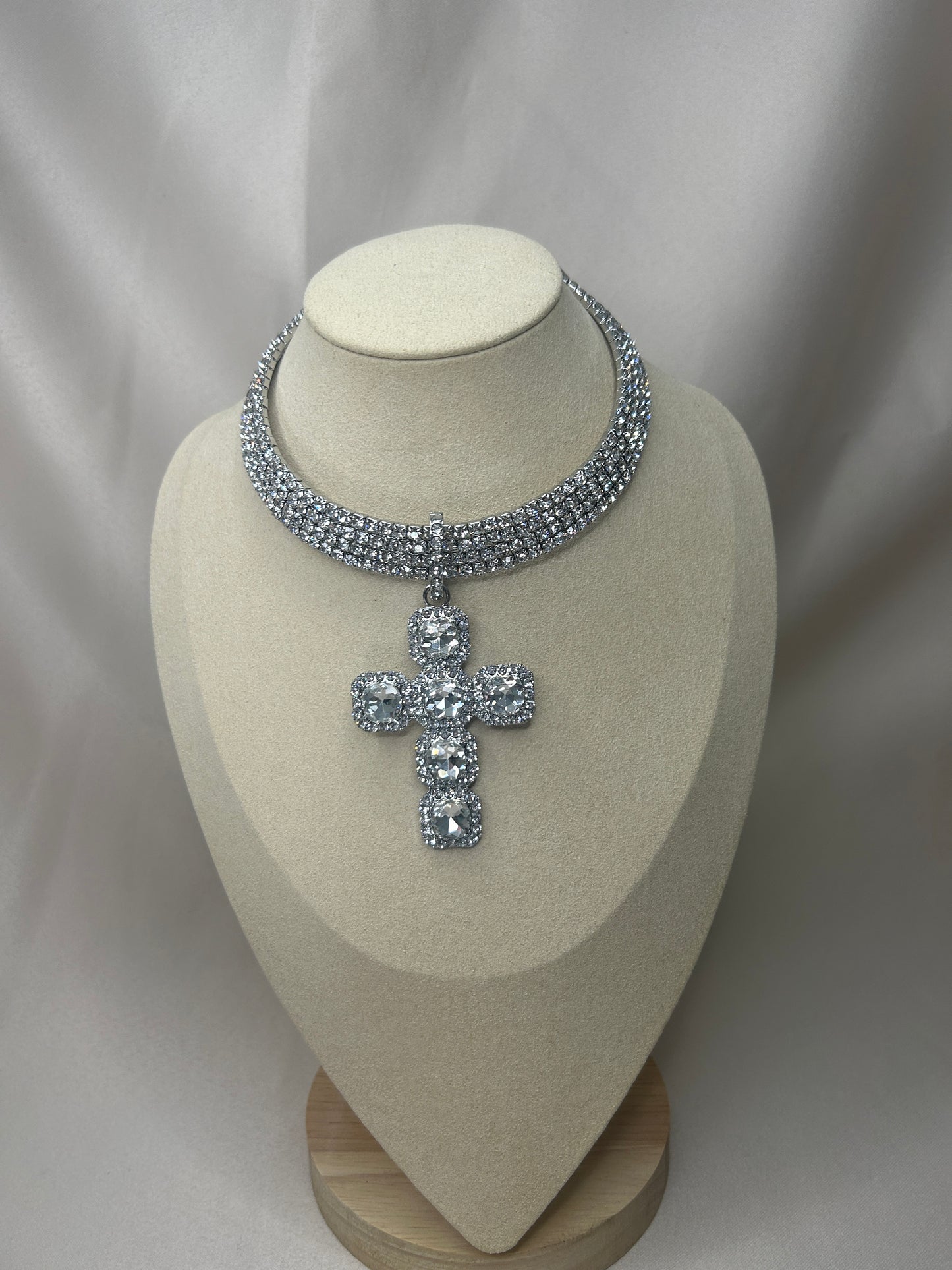 COLLANA CROCE PENDENTE